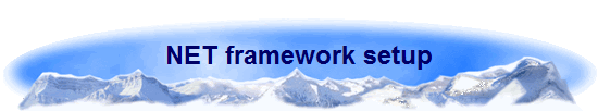 NET framework setup